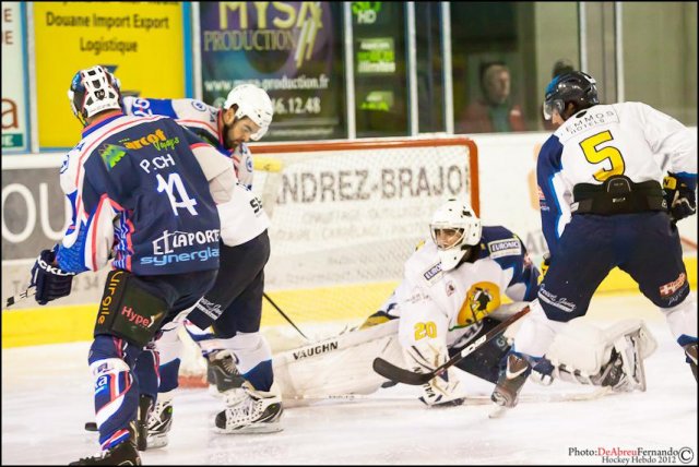 Photo hockey match Epinal  - Chamonix  le 22/09/2012
