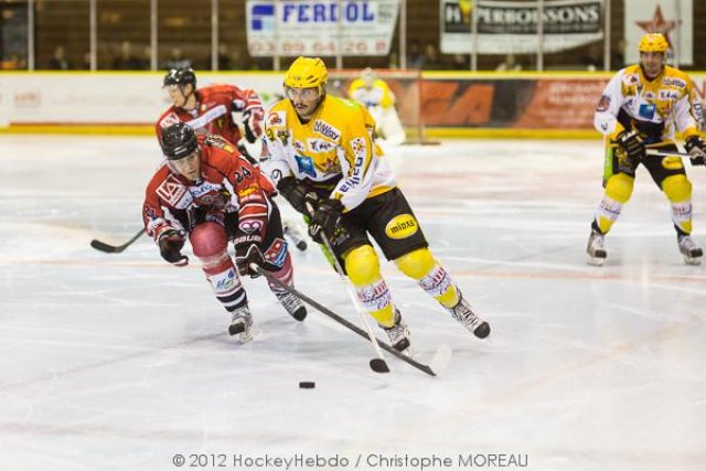 Photo hockey match Mulhouse - Strasbourg  le 22/09/2012