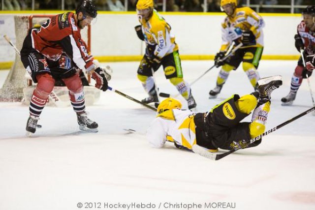 Photo hockey match Mulhouse - Strasbourg  le 22/09/2012