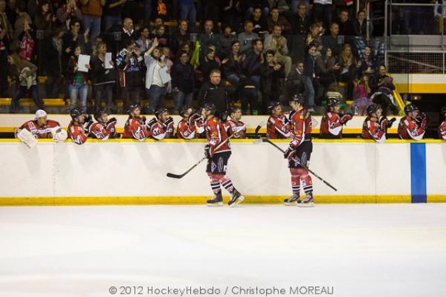 Photo hockey match Mulhouse - Strasbourg  le 22/09/2012