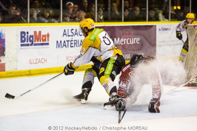 Photo hockey match Mulhouse - Strasbourg  le 22/09/2012