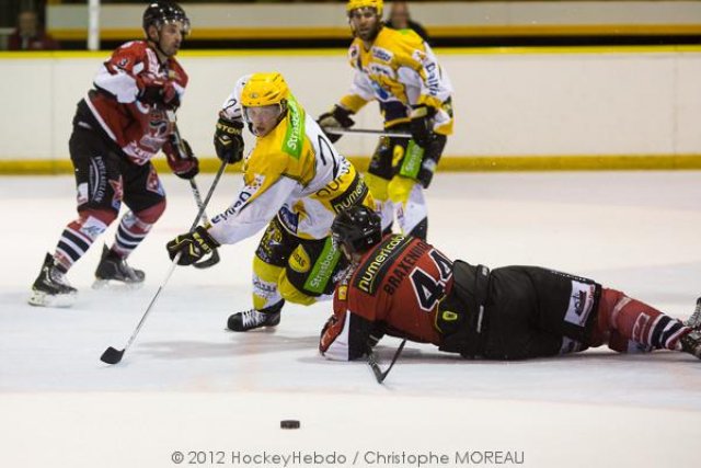 Photo hockey match Mulhouse - Strasbourg  le 22/09/2012