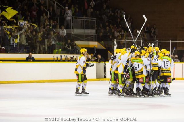Photo hockey match Mulhouse - Strasbourg  le 22/09/2012