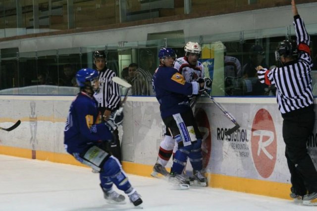 Photo hockey match Mont-Blanc - Briançon  le 01/11/2008