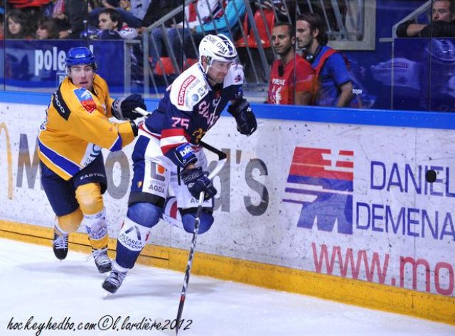 Photo hockey match Grenoble  - Dijon  le 22/09/2012