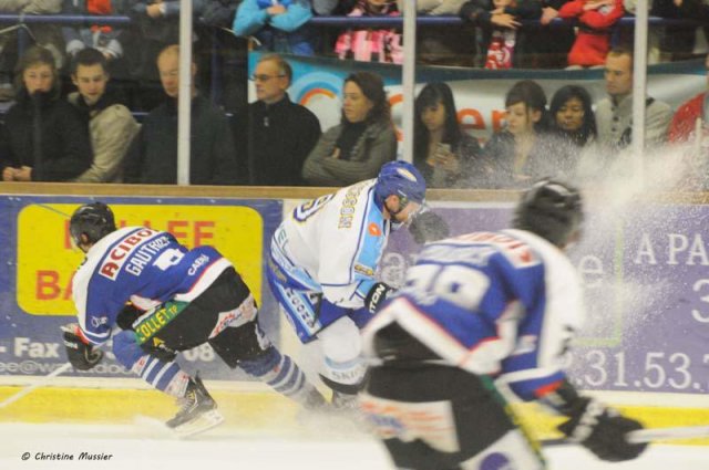 Photo hockey match Caen  - Villard-de-Lans le 22/09/2012