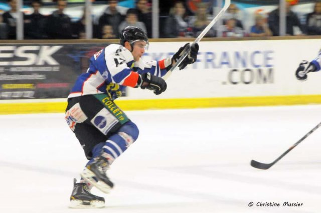 Photo hockey match Caen  - Villard-de-Lans le 22/09/2012