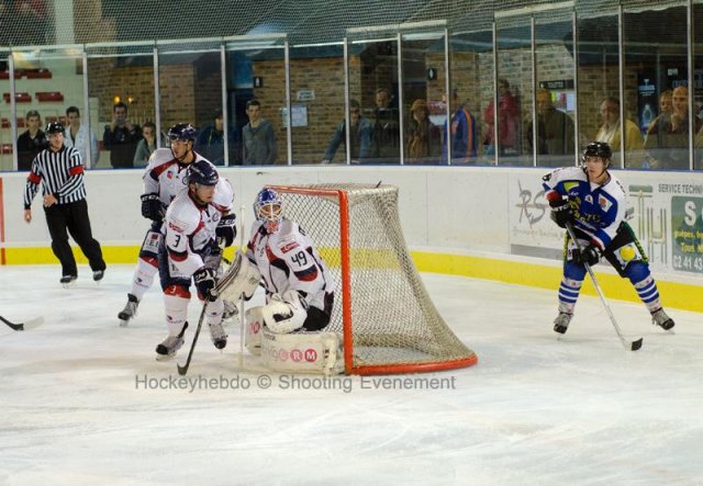 Photo hockey match Angers  - Caen  le 25/09/2012