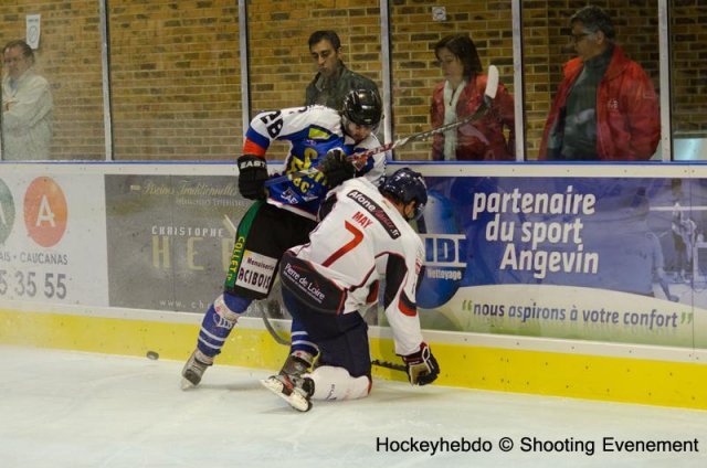 Photo hockey match Angers  - Caen  le 25/09/2012