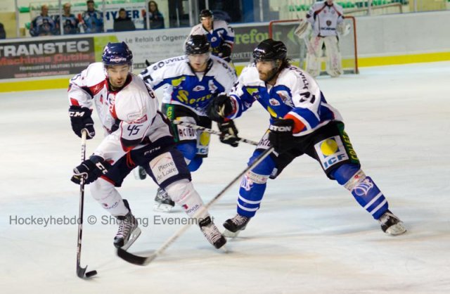 Photo hockey match Angers  - Caen  le 25/09/2012