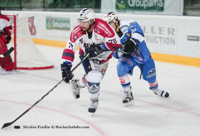 Photo hockey match Gap  - Grenoble  le 25/09/2012