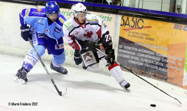 Photo hockey match Villard-de-Lans - Briançon  le 25/09/2012