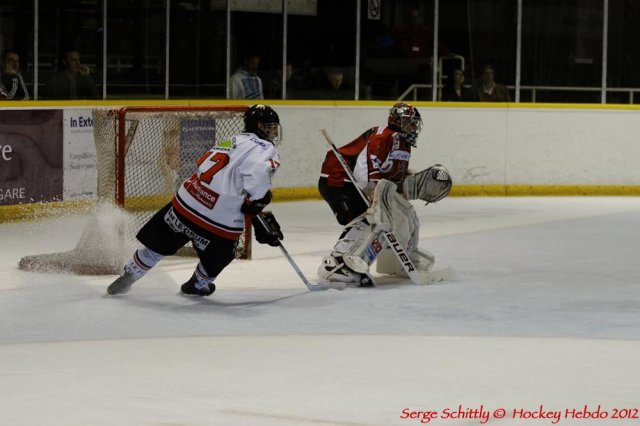 Photo hockey match Mulhouse - Amiens  le 25/09/2012