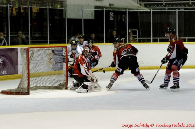 Photo hockey match Mulhouse - Amiens  le 25/09/2012