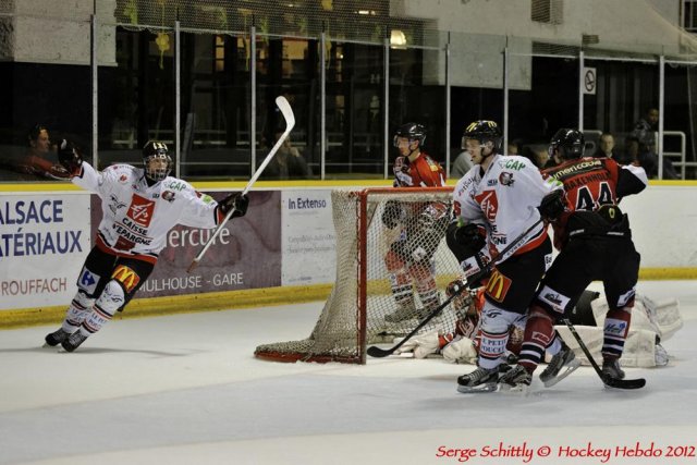 Photo hockey match Mulhouse - Amiens  le 25/09/2012