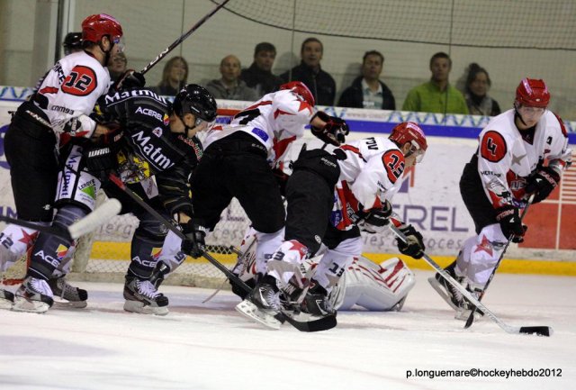 Photo hockey match Rouen - Neuilly/Marne le 25/09/2012