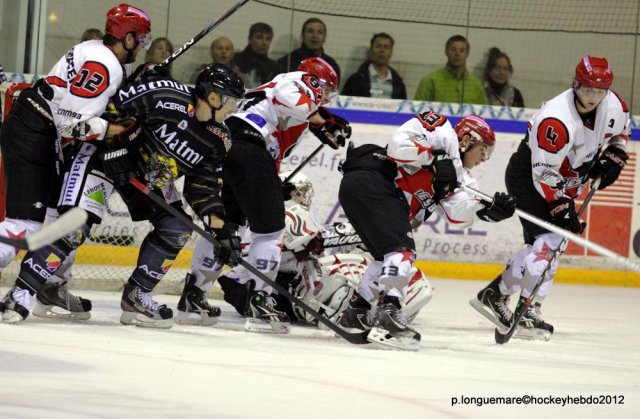 Photo hockey match Rouen - Neuilly/Marne le 25/09/2012