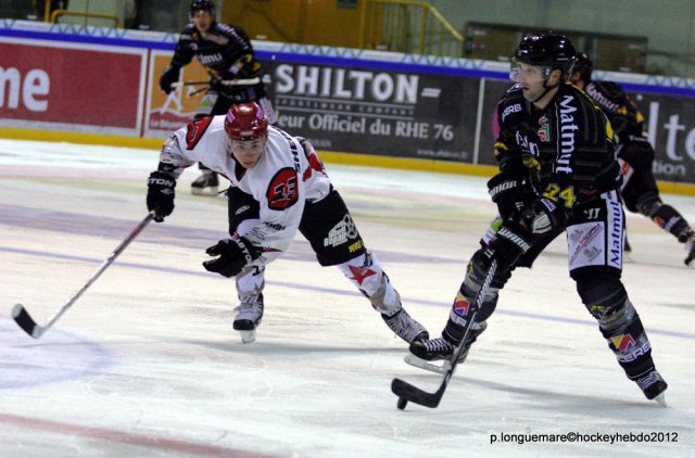 Photo hockey match Rouen - Neuilly/Marne le 25/09/2012