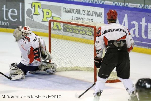 Photo hockey match Rouen - Neuilly/Marne le 25/09/2012
