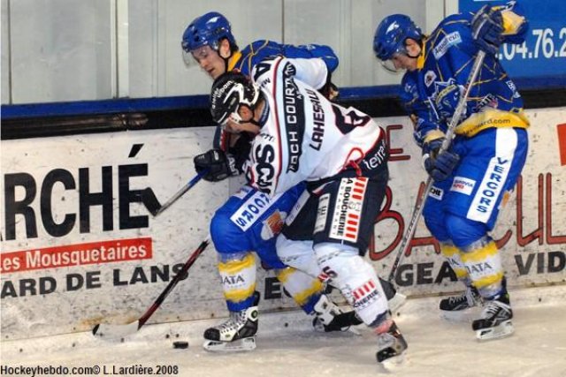 Photo hockey match Villard-de-Lans - Angers  le 01/11/2008