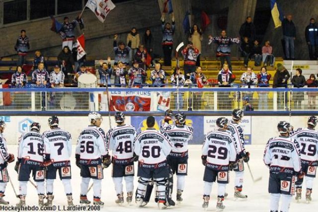 Photo hockey match Villard-de-Lans - Angers  le 01/11/2008