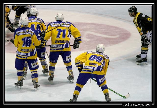 Photo hockey match Rouen - Chamonix  le 01/11/2008
