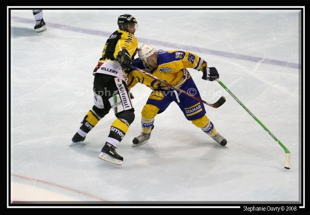Photo hockey match Rouen - Chamonix  le 01/11/2008
