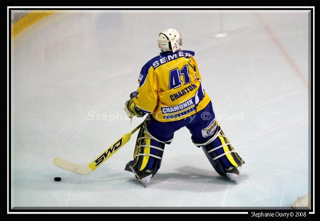 Photo hockey match Rouen - Chamonix  le 01/11/2008