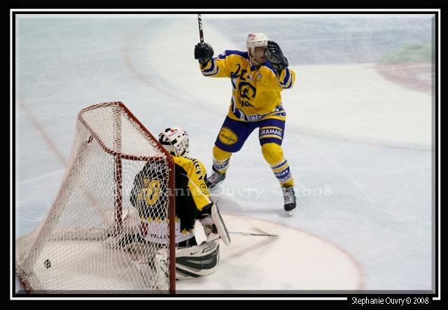 Photo hockey match Rouen - Chamonix  le 01/11/2008