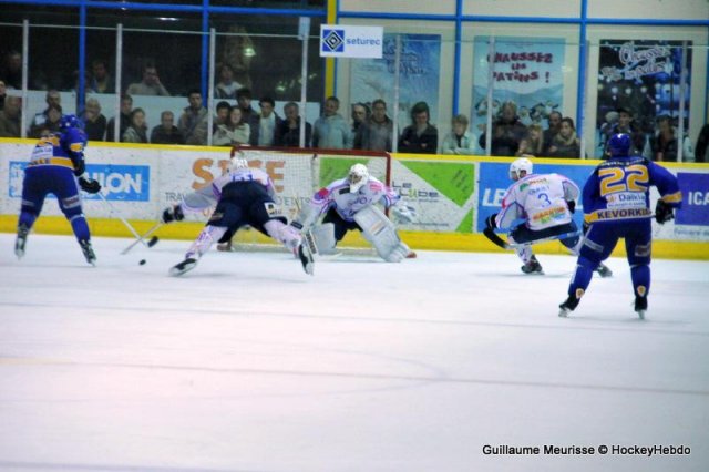 Photo hockey match Dijon  - Epinal  le 29/09/2012