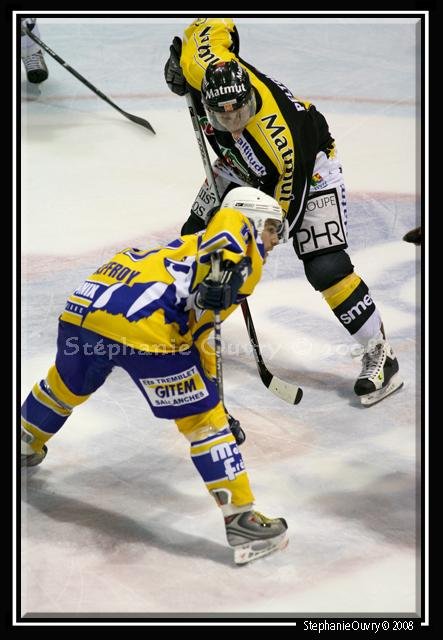 Photo hockey match Rouen - Chamonix  le 01/11/2008