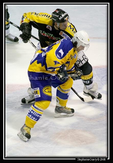 Photo hockey match Rouen - Chamonix  le 01/11/2008