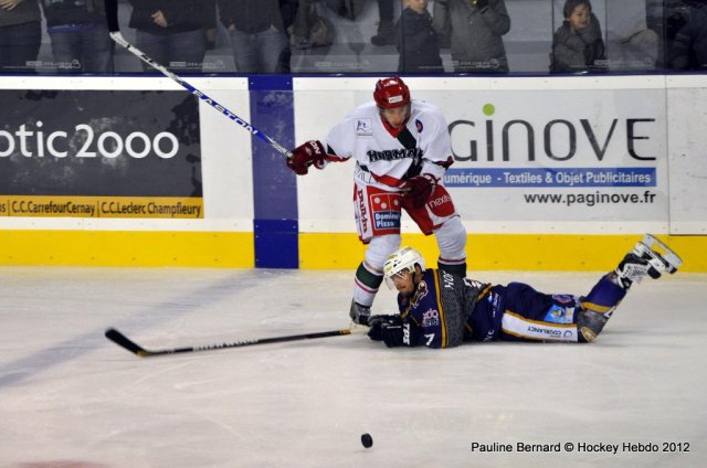 Photo hockey match Reims - Anglet le 29/09/2012