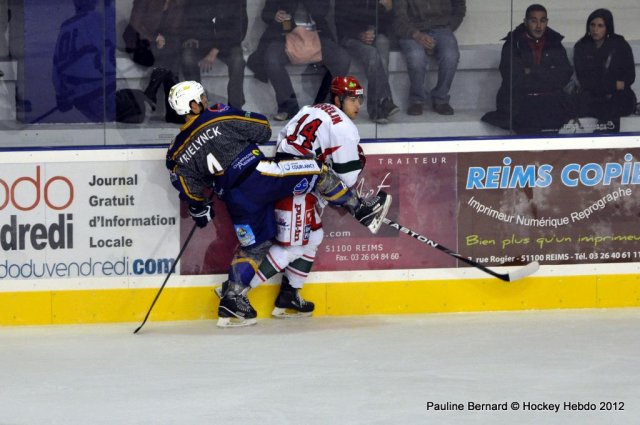 Photo hockey match Reims - Anglet le 29/09/2012
