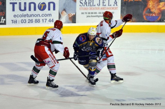 Photo hockey match Reims - Anglet le 29/09/2012