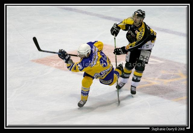 Photo hockey match Rouen - Chamonix  le 01/11/2008