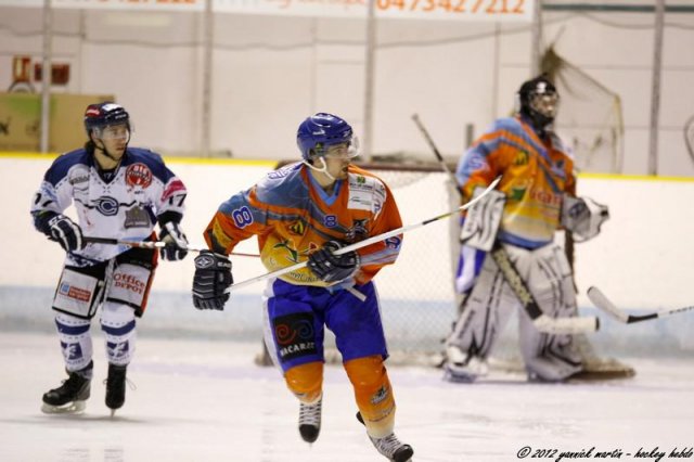 Photo hockey match Clermont-Ferrand - Nantes le 29/09/2012