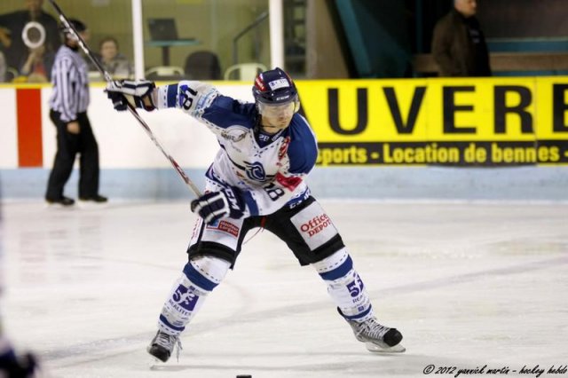 Photo hockey match Clermont-Ferrand - Nantes le 29/09/2012