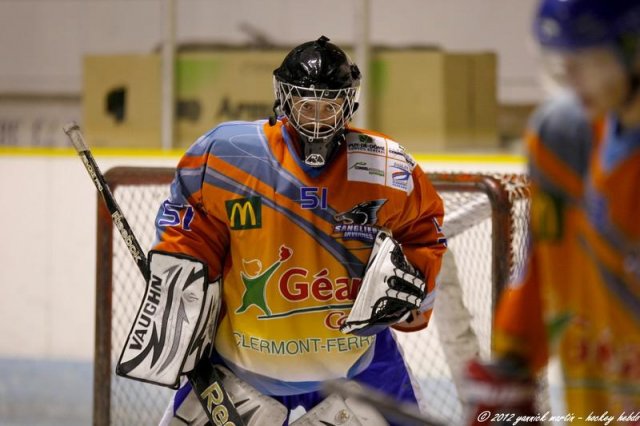 Photo hockey match Clermont-Ferrand - Nantes le 29/09/2012