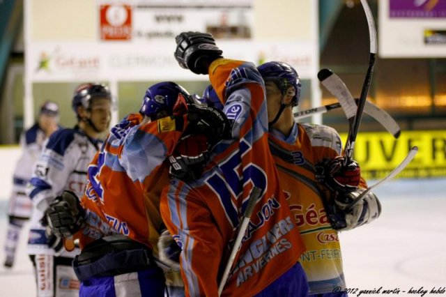 Photo hockey match Clermont-Ferrand - Nantes le 29/09/2012