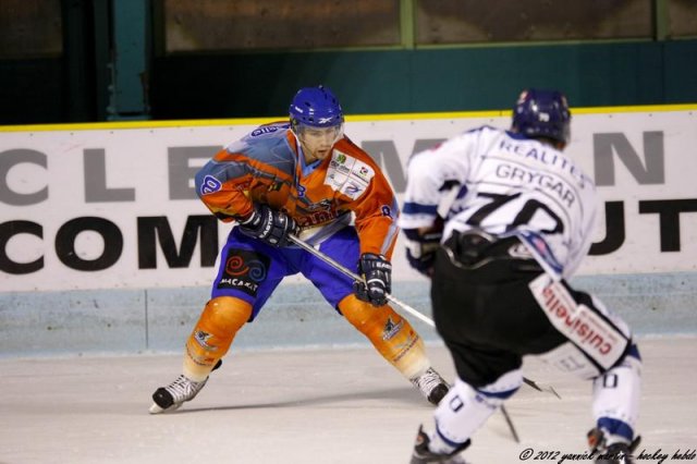 Photo hockey match Clermont-Ferrand - Nantes le 29/09/2012