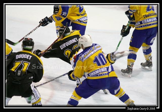 Photo hockey match Rouen - Chamonix  le 01/11/2008
