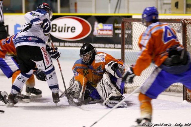 Photo hockey match Clermont-Ferrand - Nantes le 29/09/2012