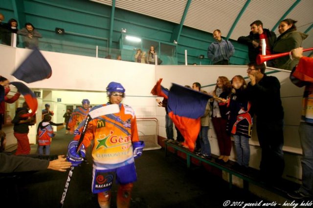 Photo hockey match Clermont-Ferrand - Nantes le 29/09/2012