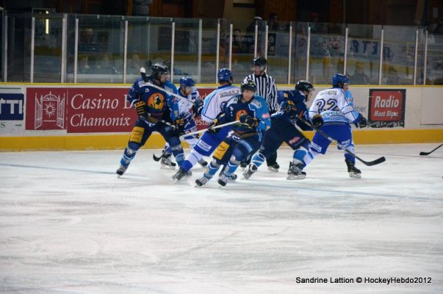 Photo hockey match Chamonix  - Villard-de-Lans le 29/09/2012