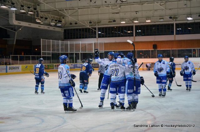 Photo hockey match Chamonix  - Villard-de-Lans le 29/09/2012