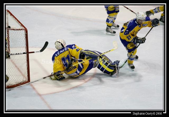 Photo hockey match Rouen - Chamonix  le 01/11/2008