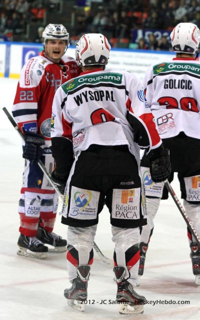 Photo hockey match Grenoble  - Briançon  le 02/10/2012