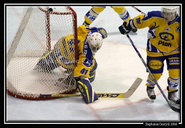 Photo hockey match Rouen - Chamonix  le 01/11/2008
