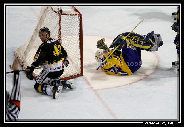 Photo hockey match Rouen - Chamonix  le 01/11/2008
